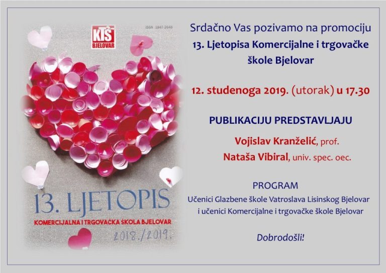 Predstavili smo 13. Ljetopis naše škole
