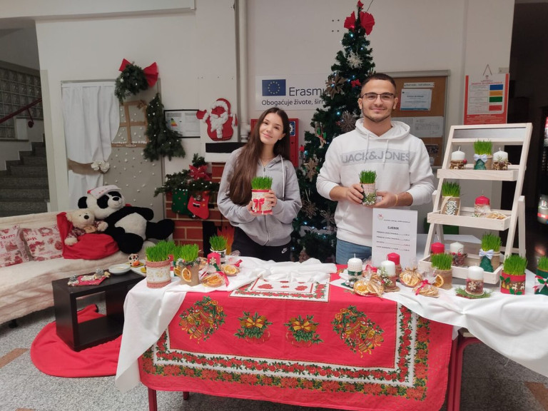 Božićne aktivnosti Učeničke zadruge