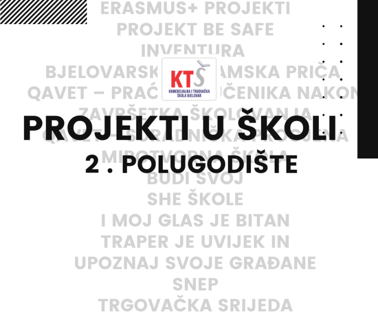 Projekti u našoj školi (2. pol.)