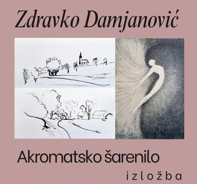 Izložba Zdravka Damjanovića u školskoj knjižnici