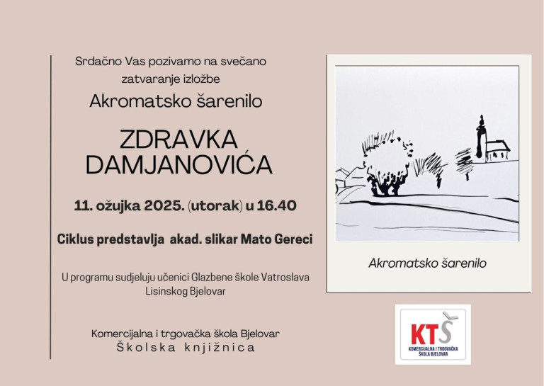 Uskoro svečano zatvaranje izložbe Akromatsko šarenilo