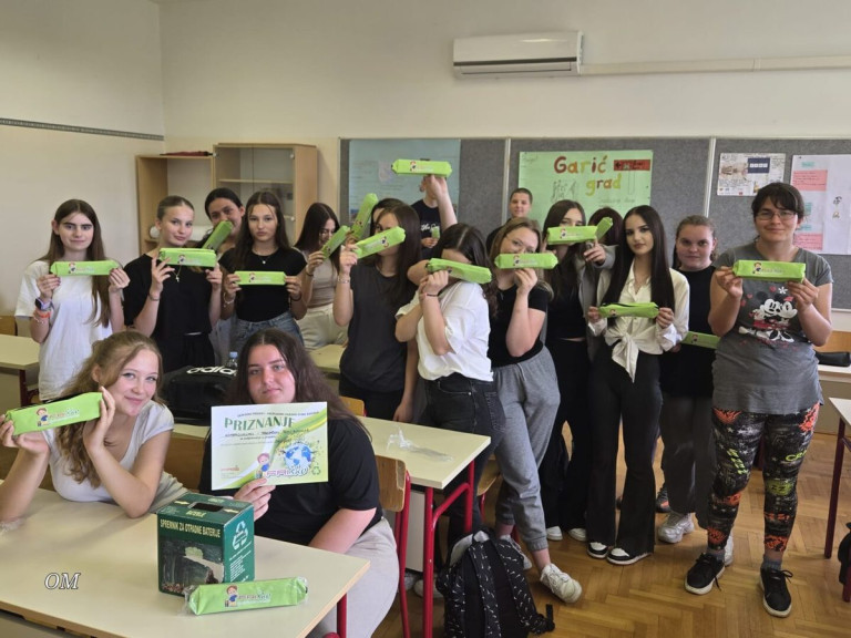 Brinemo o okolišu: Projekt „Skupljajmo zajedno stare baterije”