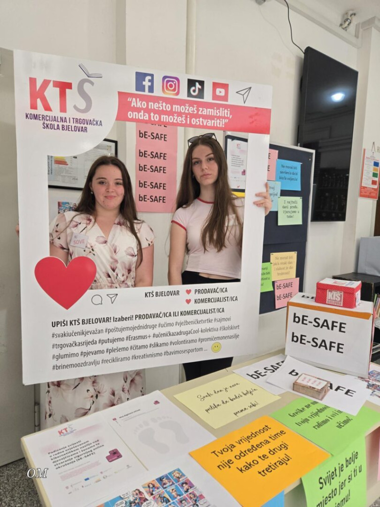 Projekt “bE-SAFE”:  Prevencija rodno uvjetovanog kibernetičkog nasilja