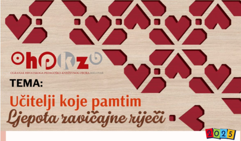 Ljepota zavičajne riječi, literarni natječaj Ogranka HPKZ-a