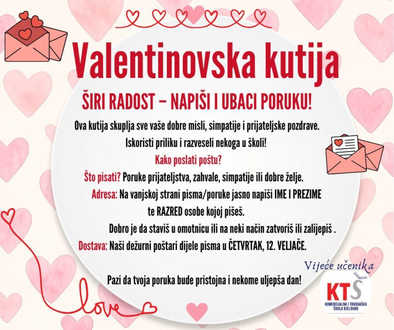 Širi radost – Valentinovo u našoj školi! ❤️