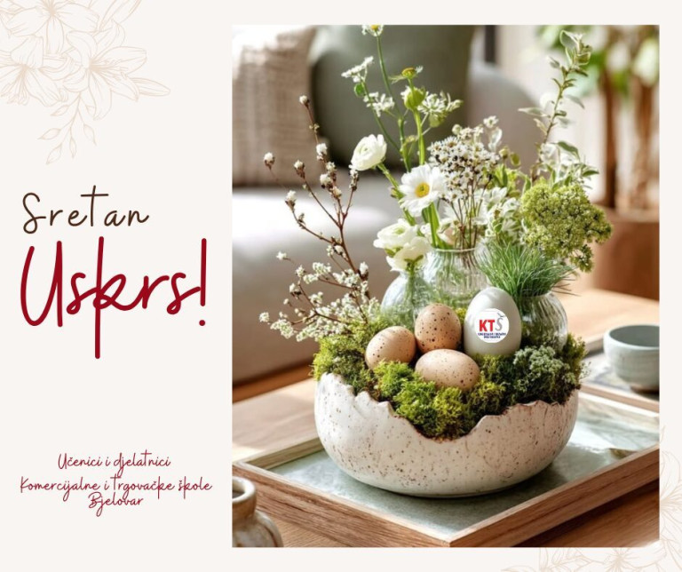 Sretan i blagoslovljen Uskrs!