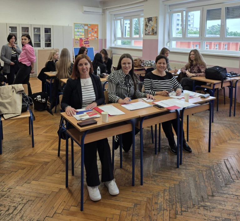 Pedagoginja škole na državnoj smotri “Projekt građanin”