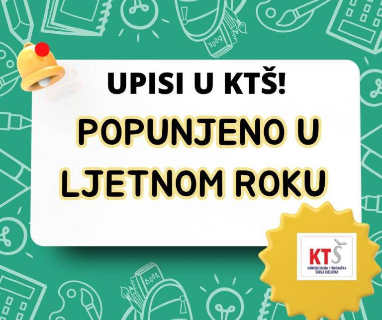 Završeni upisi: Sva mjesta su popunjena!
